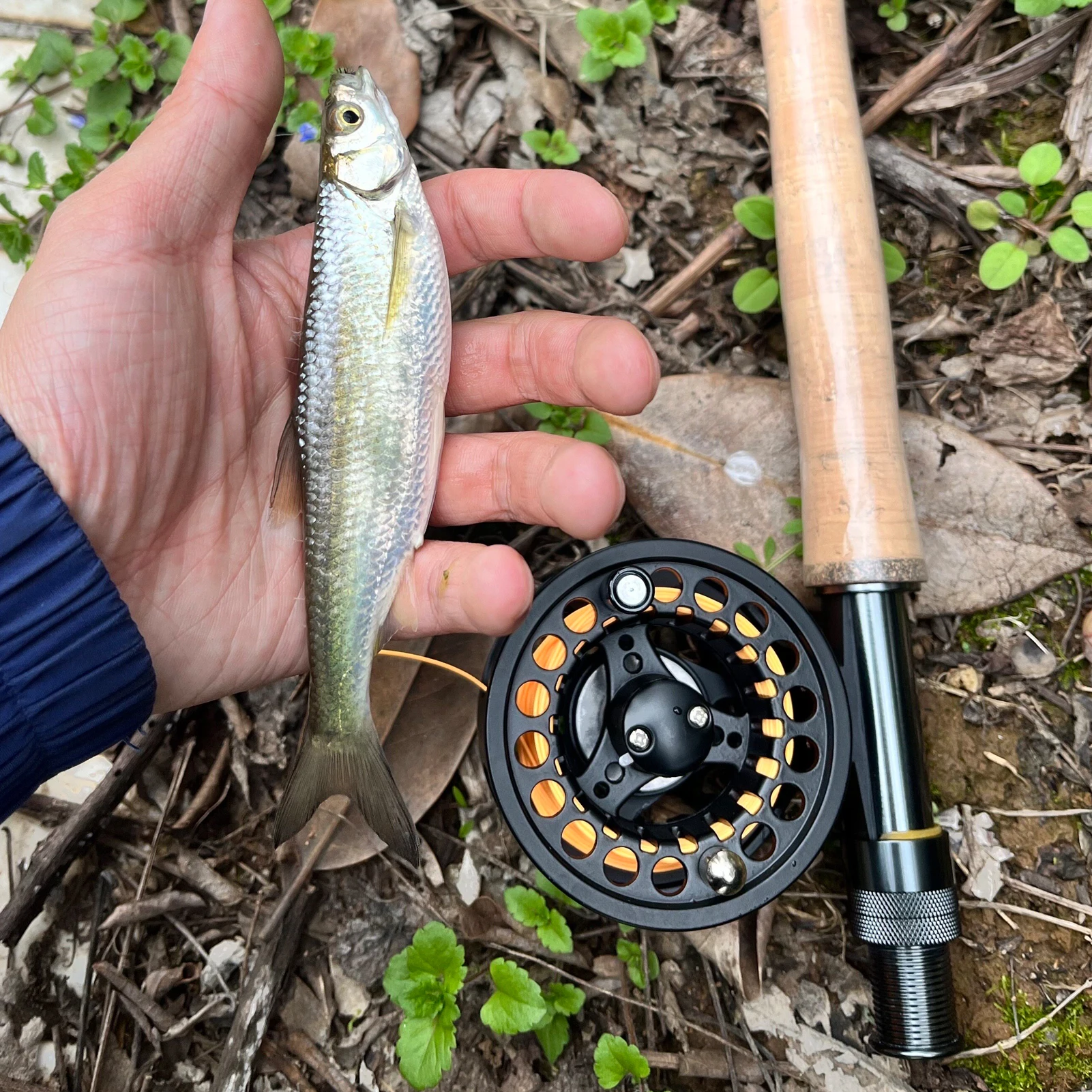 Carrete de pesca con mosca ultraligero FREE FISHER CNC de aluminio - imagen 5
