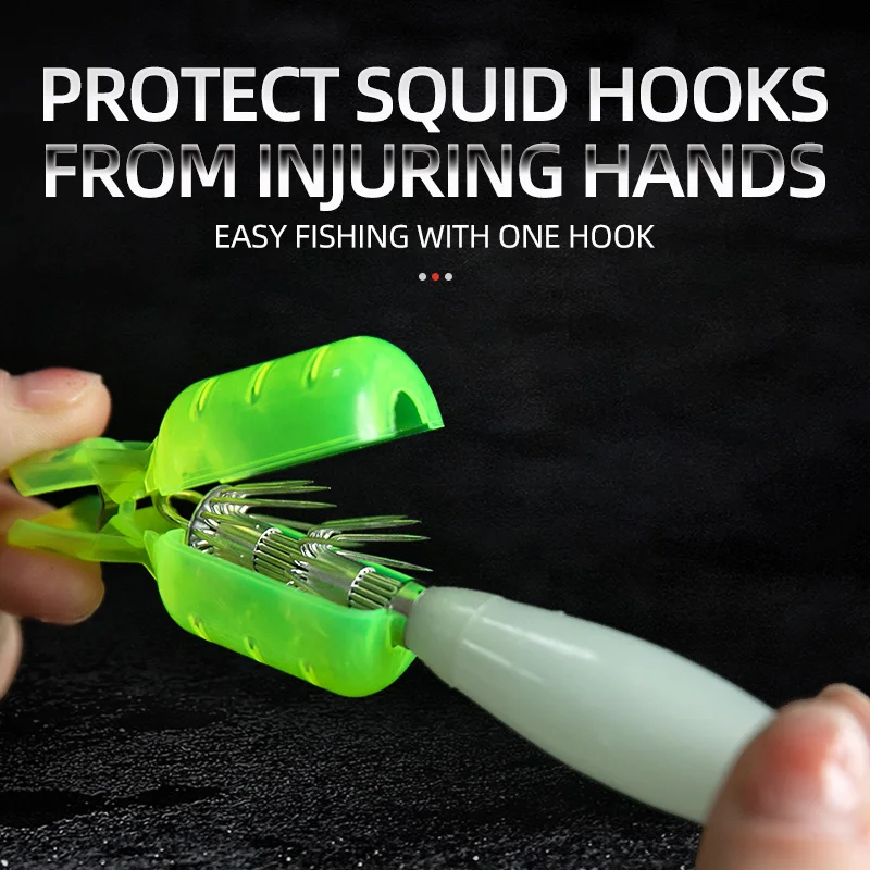 ShareShark Fundas protectoras agujas de calamar con cierre - imagen 3
