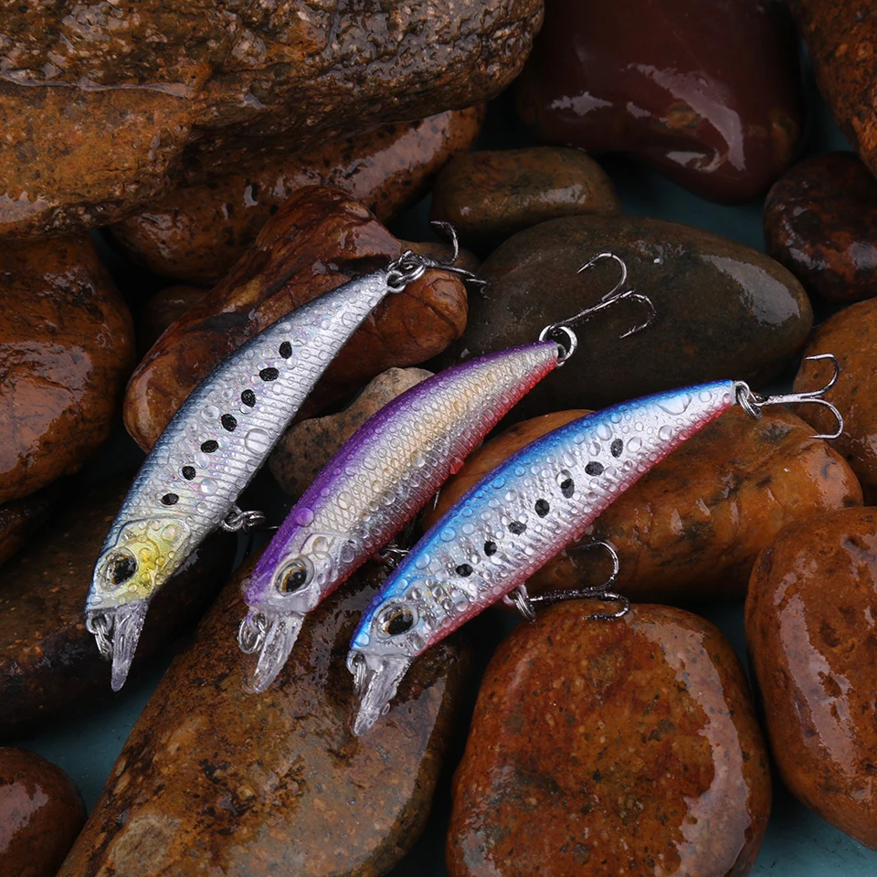 Señuelo Minnow WALK FISH en vista frontal