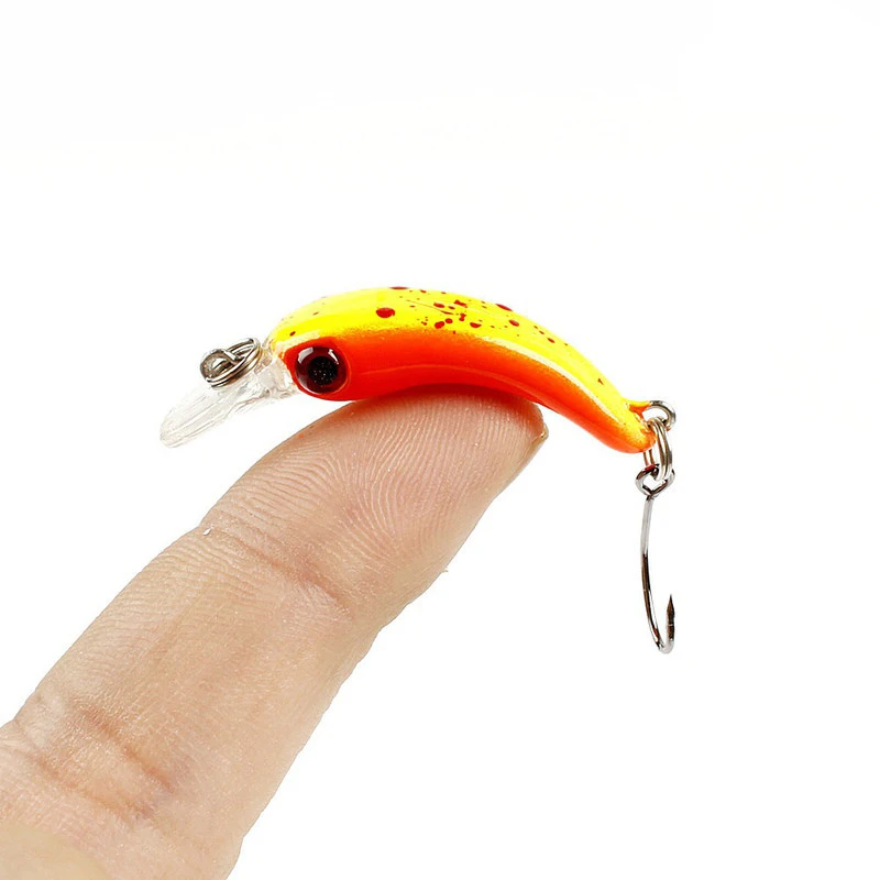Wobblers Mini Minnow Popper – Señuelo Crankbait para Lubina - imagen 5