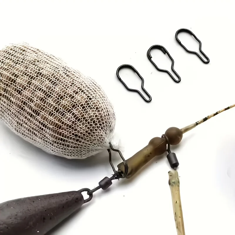 Clips cambio rápido para pesca de carpa con conector PVA - imagen 5