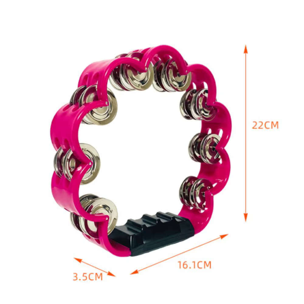 Pleasant Jingle Pandereta Pétalo – Mango ergonómico campana pesca - imagen 3