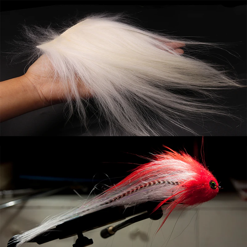 Persuader pelo de cabra cachemira para streamers extragrandes salmón - imagen 4