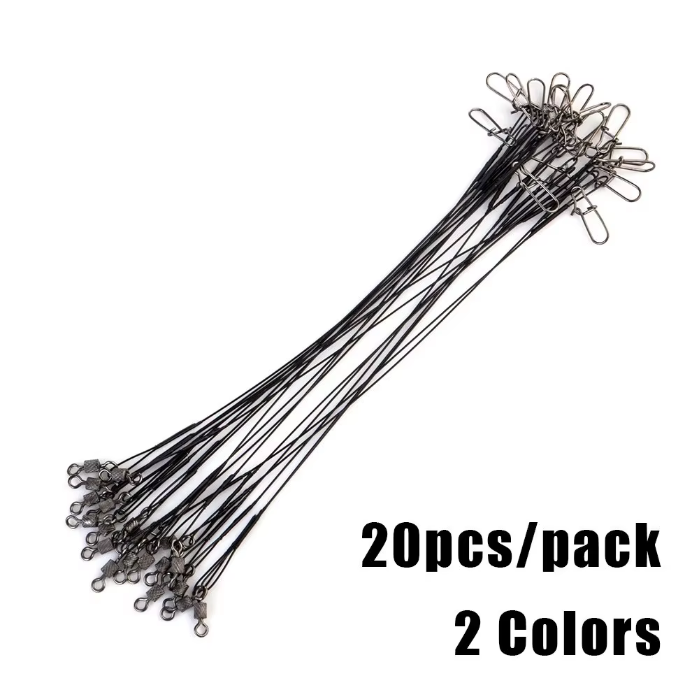 FTK Correas de acero anti-mordeduras para pesca con anzuelo - imagen 5