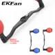 Manivela EKfan baitcasting fibra carbono doble perilla de goma - imagen 3