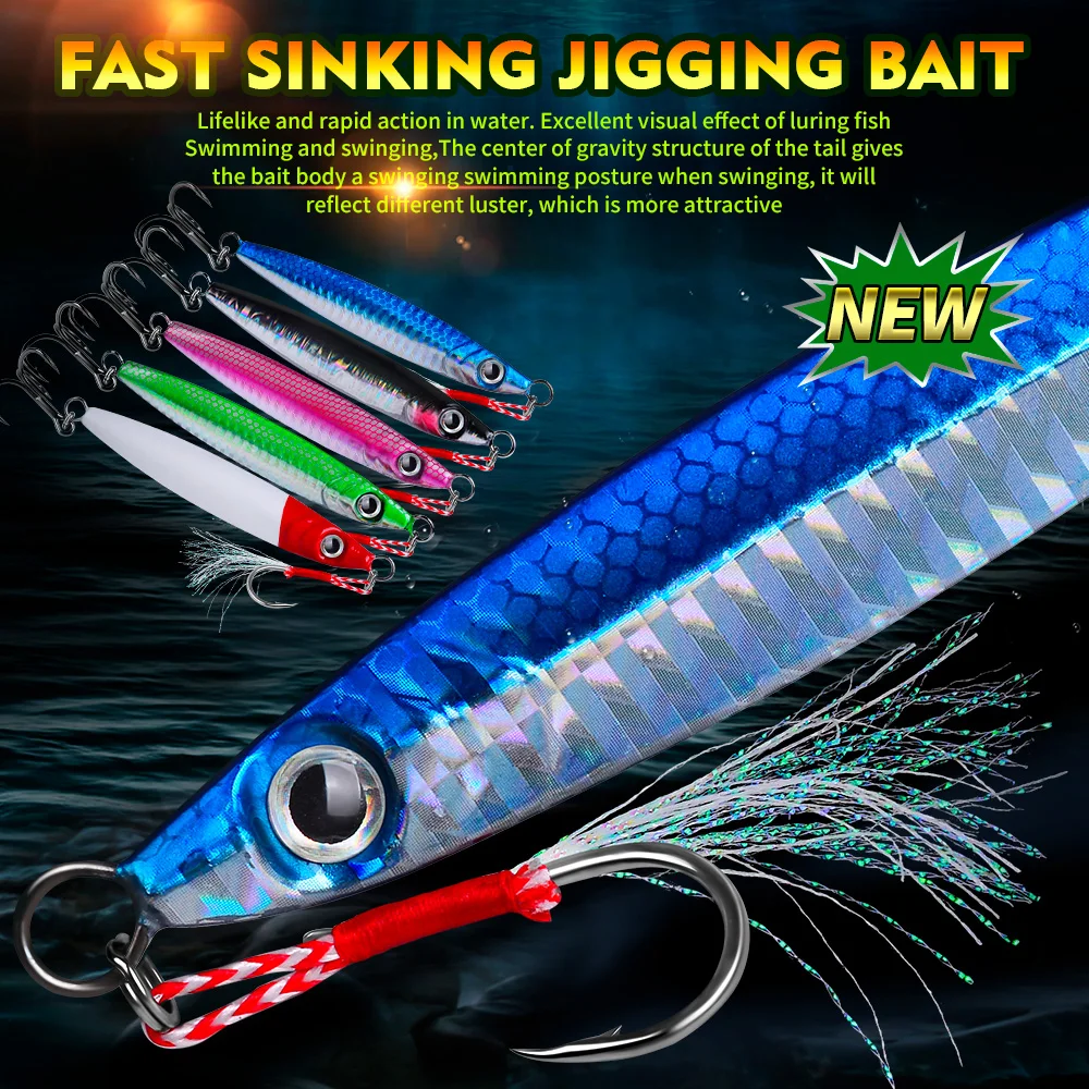 Spoon slow jig metálico