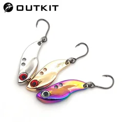 Mini Crankbait Vibra Plomo Cobre – Señuelo eficaz para agua dulce
