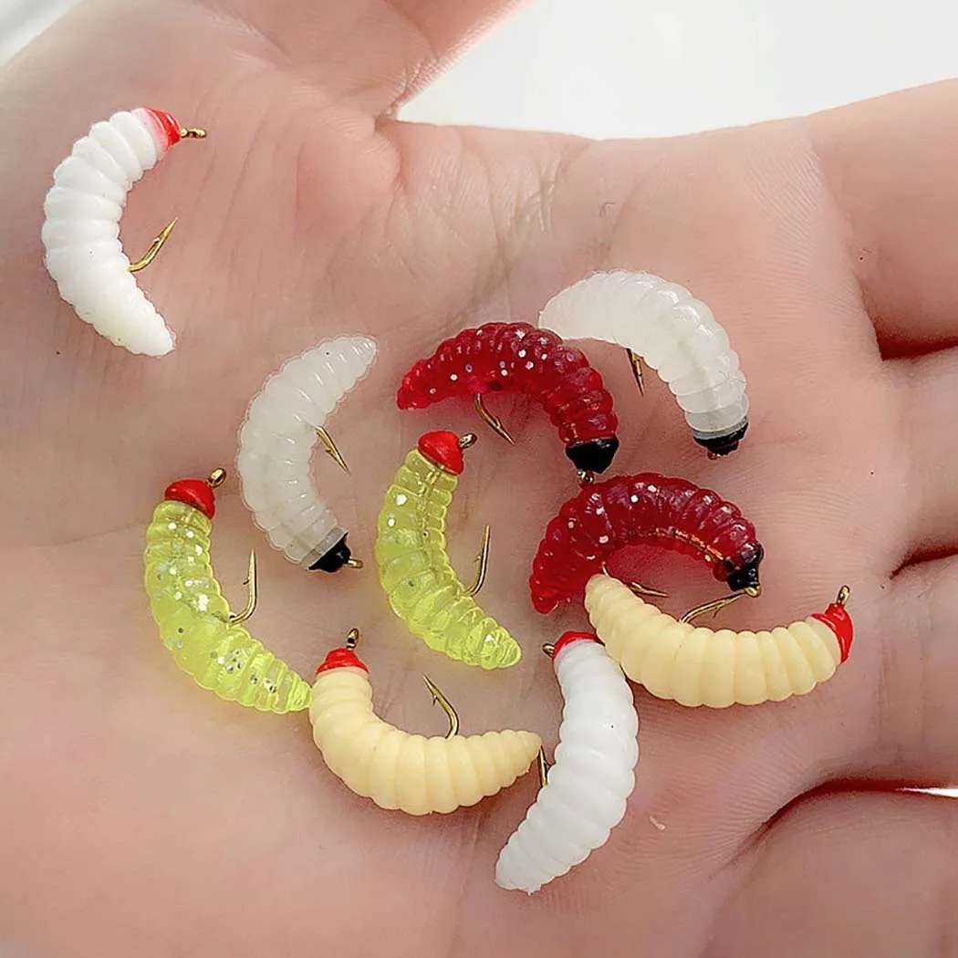 Señuelo spinner lentejuelas para trucha y salmón – gancho de acero