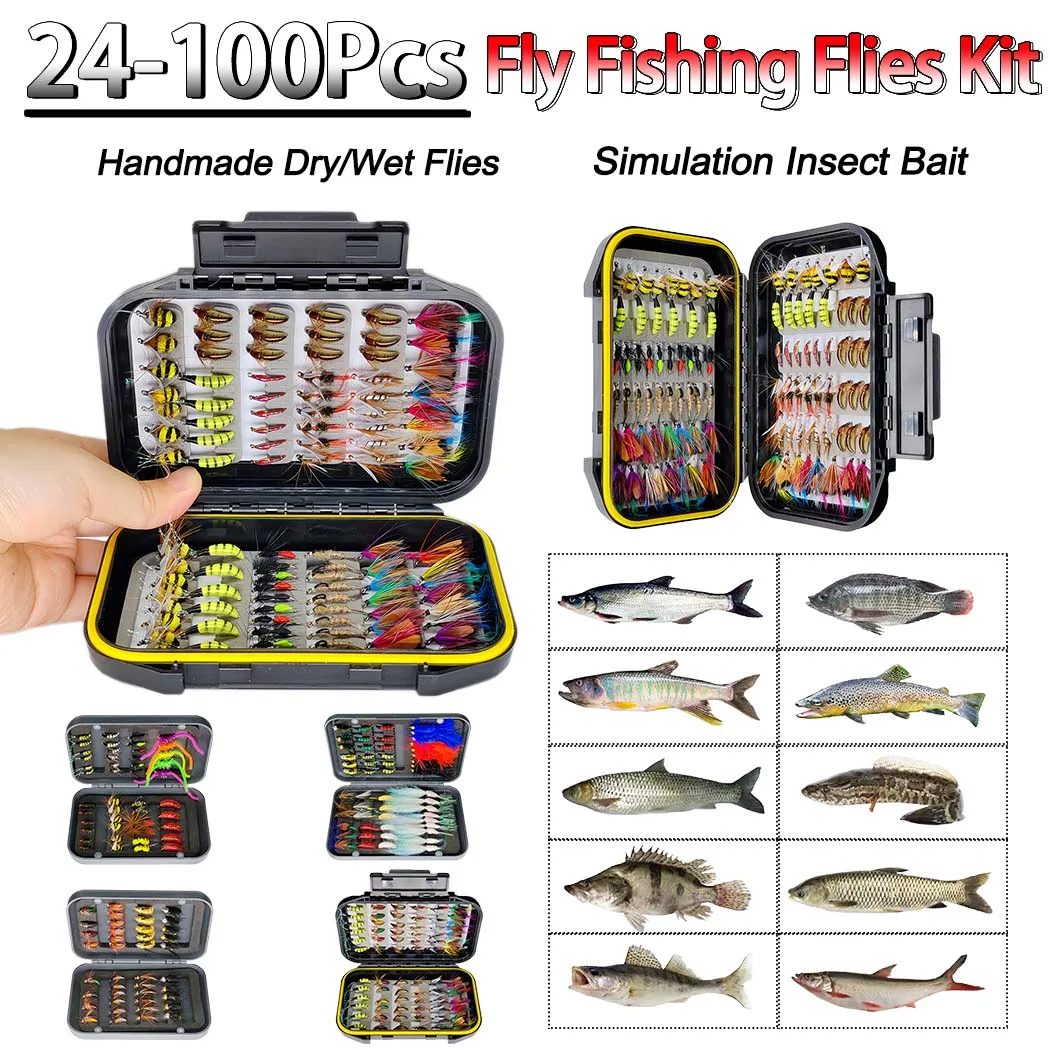 Moscas artificiales para pesca: secas, húmedas y ninfas - imagen 3