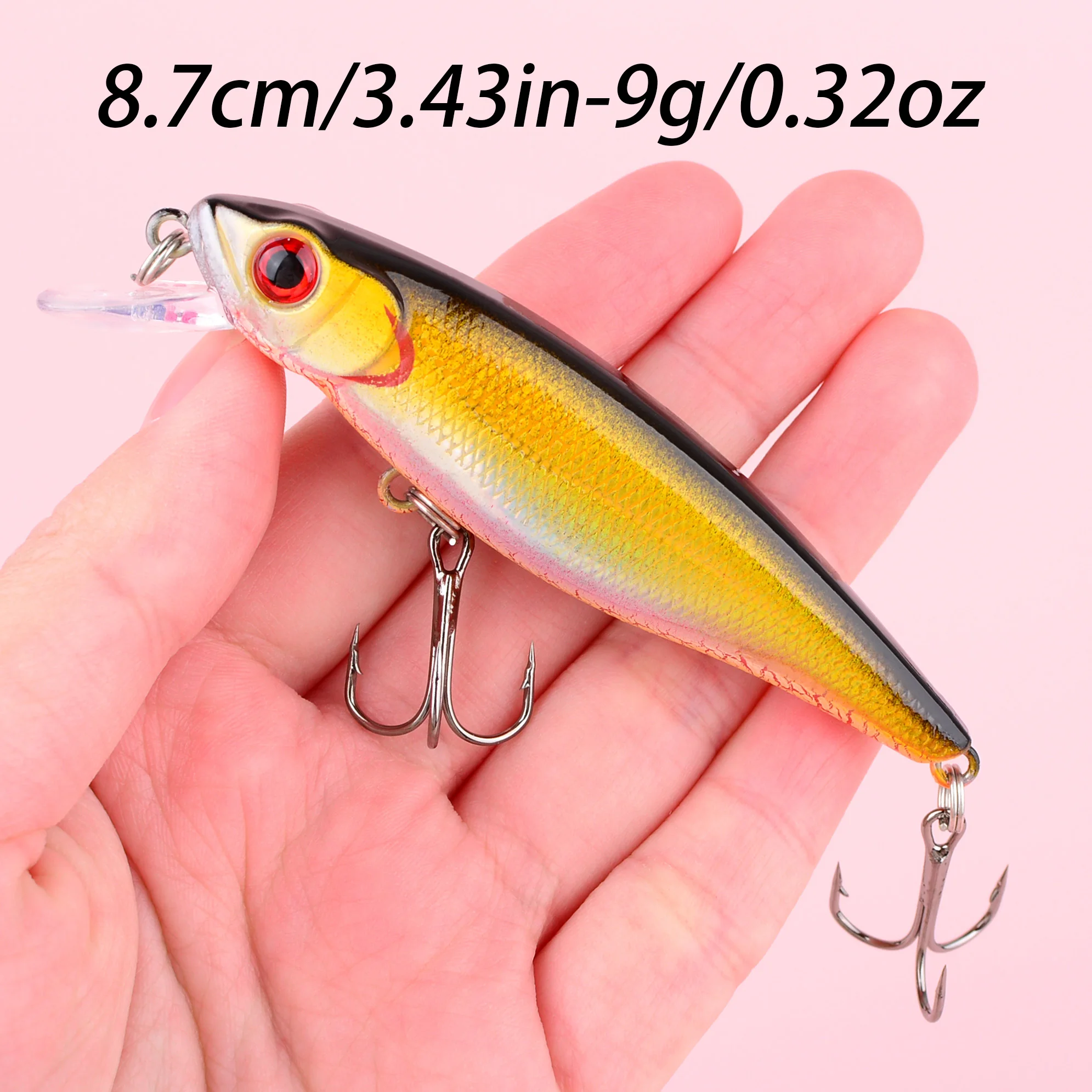 Uso en pesca con señuelos artificiales