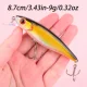 Señuelo Wobbler Minnow flotante para carpa y lubina rayada - imagen 2