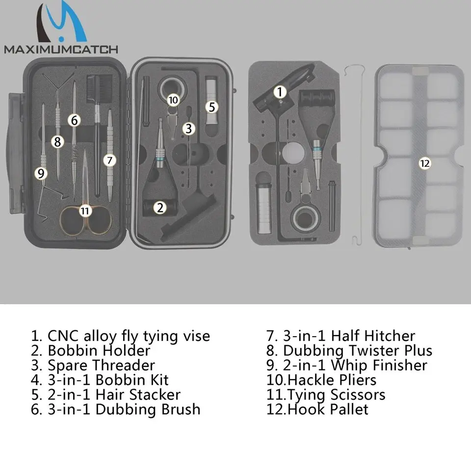 Vista del sistema compacto CNC y herramientas