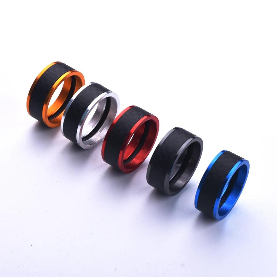 Anillos metálicos para tubo de carbono conector de caña de pescar - imagen 5