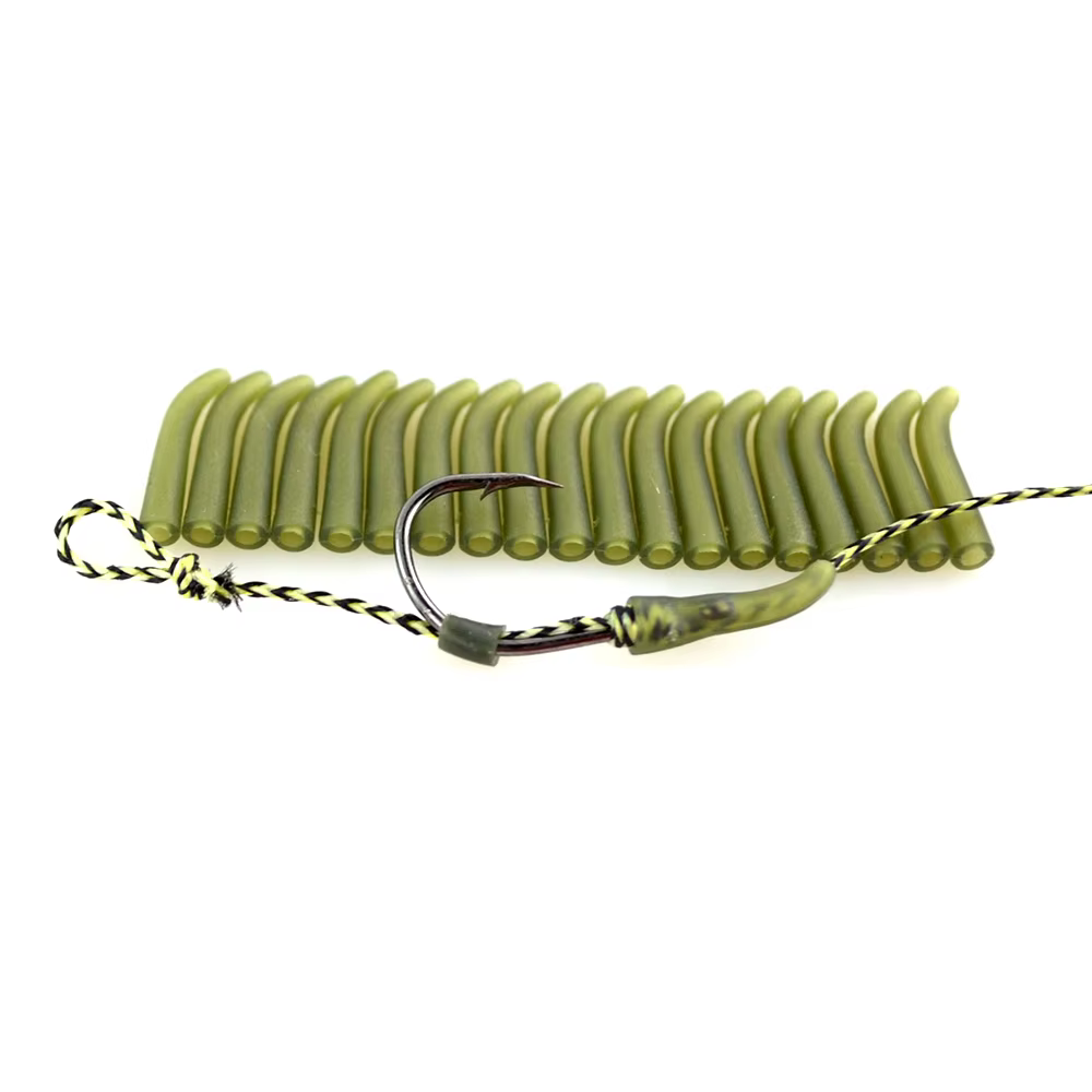 Mangas antienredos con abrazaderas para carpfishing - imagen 5
