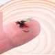 Señuelo mosca imitación alada para agua dulce con cuchilla giratoria