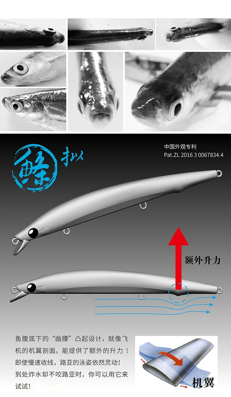 Señuelo BLUE MARLIN PRODUCT-QUYAO Mino