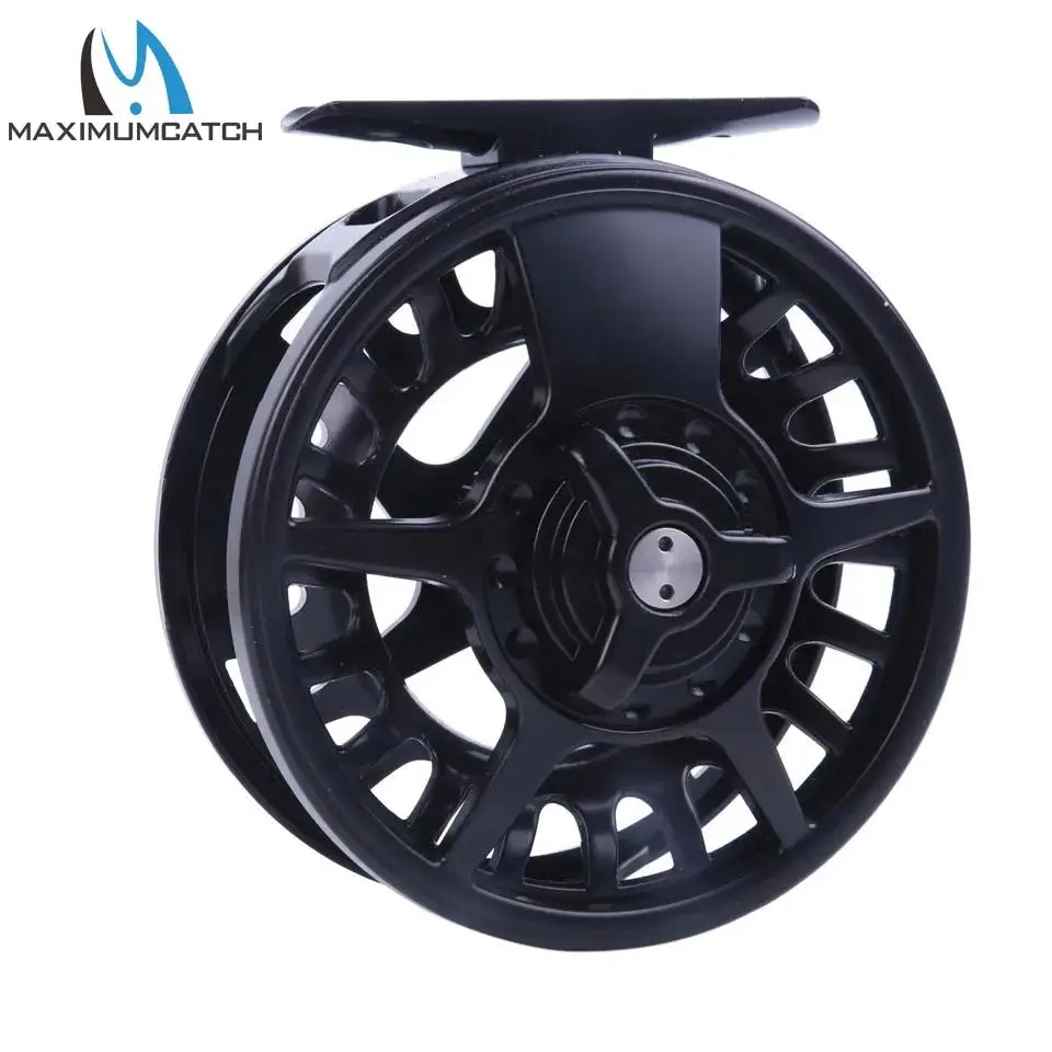 Carrete de pesca con mosca MAXIMUMCATCH DX CNC ambidiestro negro mate - imagen 5