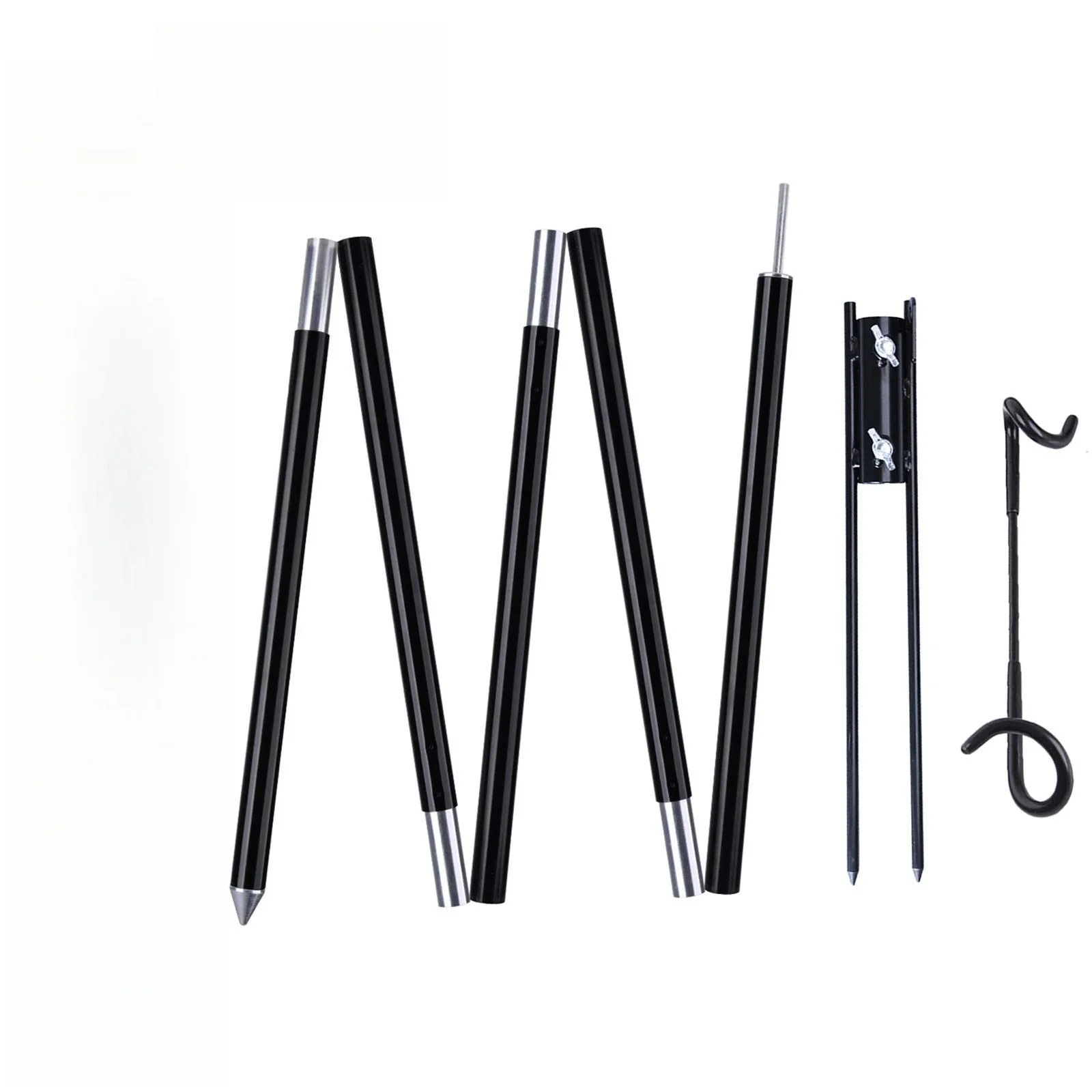 Goture Poste de aluminio para lámpara de camping – Soporte estable - imagen 2