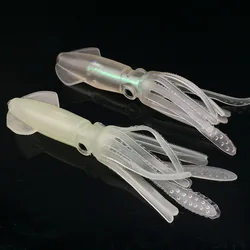 Señuelo Calamar Luminoso de Vinilo – Pesca en Agua Dulce y Salada