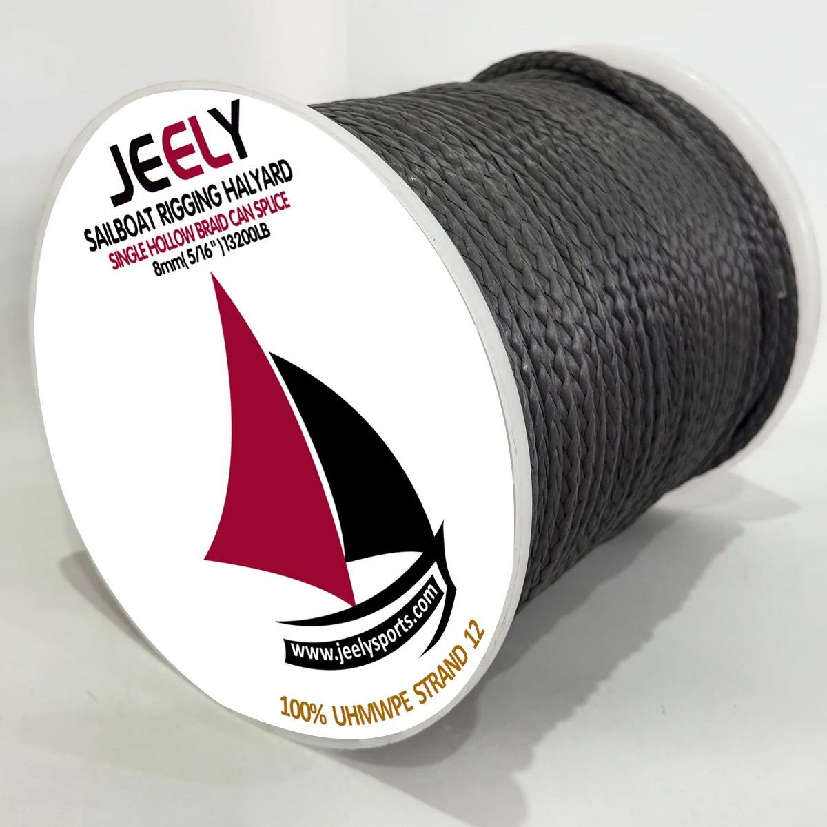 Cuerda de remolque UHMWPE trenzada 8mm – 6000kg para cabrestante - imagen 4
