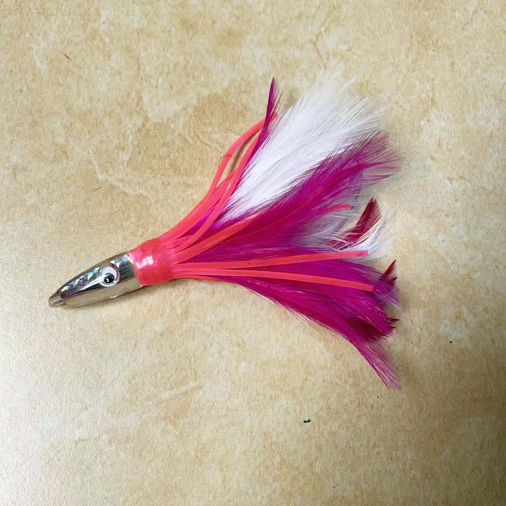 Sai Señuelo de pesca nocturna faldas calamar 14cm 32g cebo atún - imagen 2