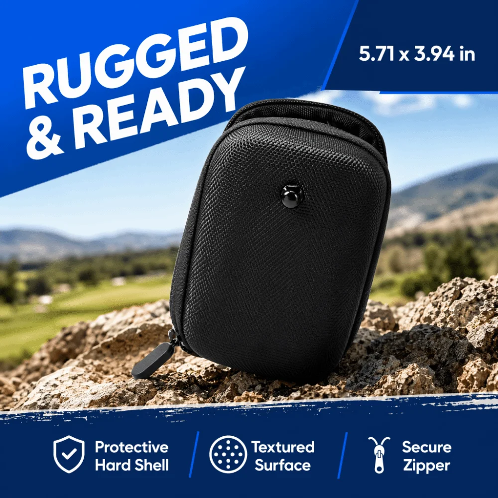 Estuche protector para telémetro de pesca con interior suave