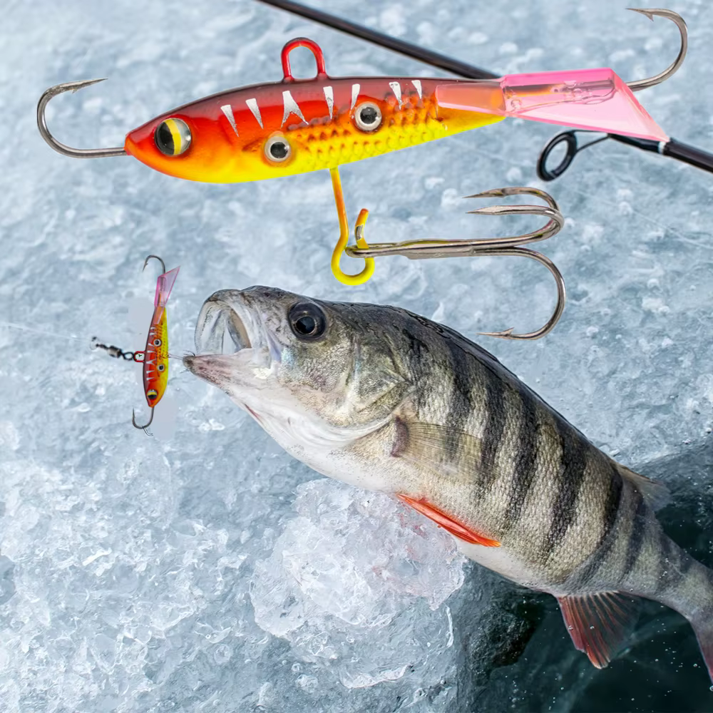 Señuelo swimbait Banlancer equilibrado para pesca en hielo