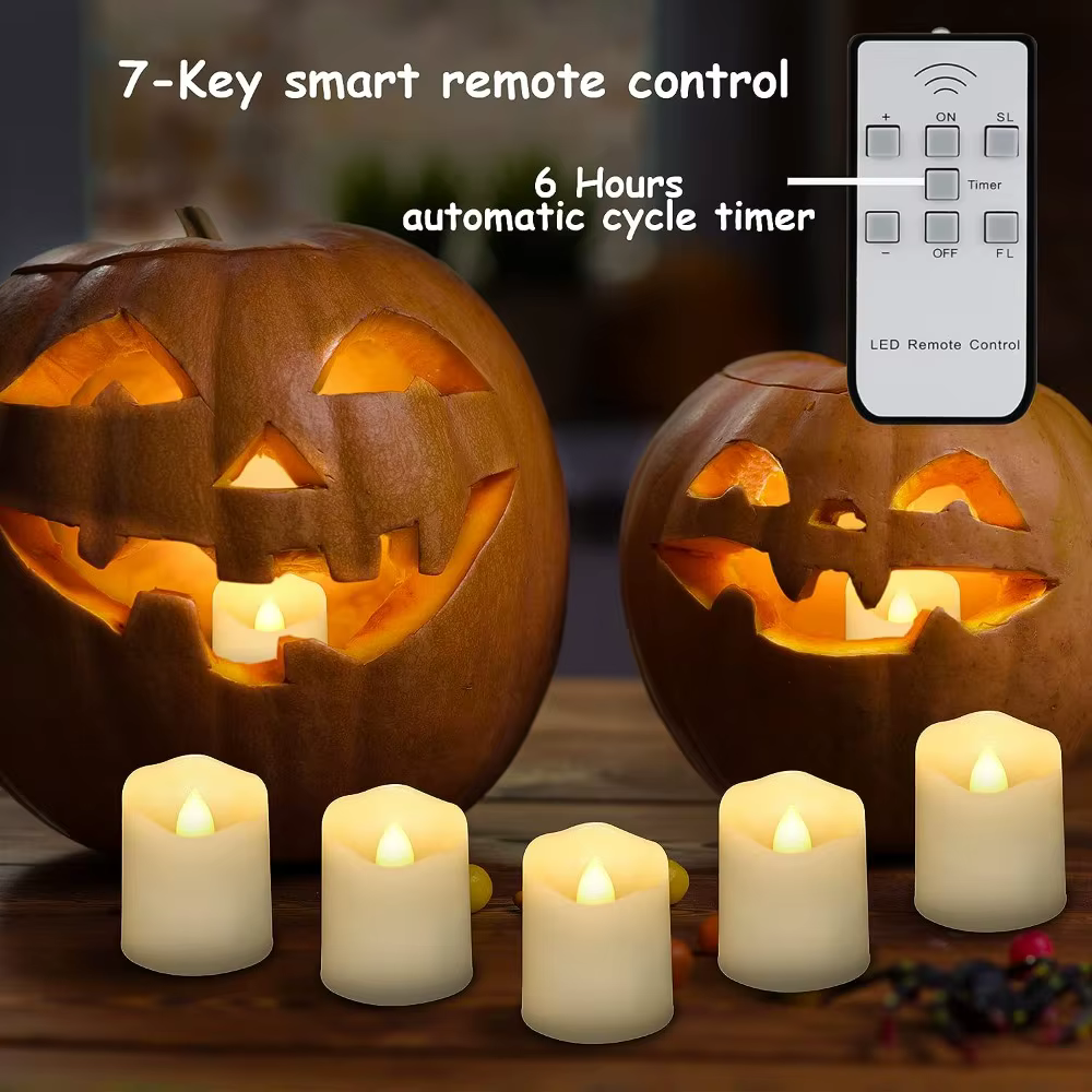 Velas LED recargables con temporizador USB para pesca nocturna - imagen 2