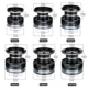 Carrete Proberos Deep Line Cup Series con rodamientos inox y arrastre