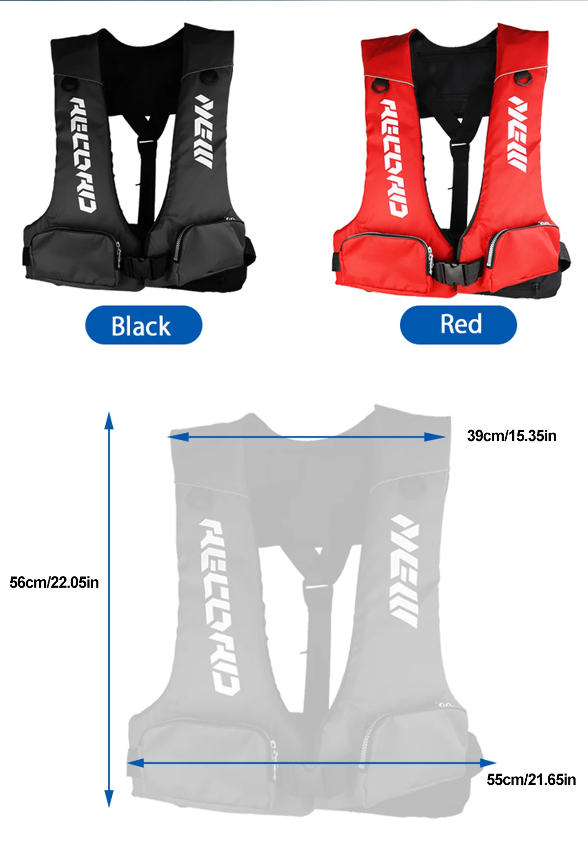 Chaleco ZYZHE en uso marítimo