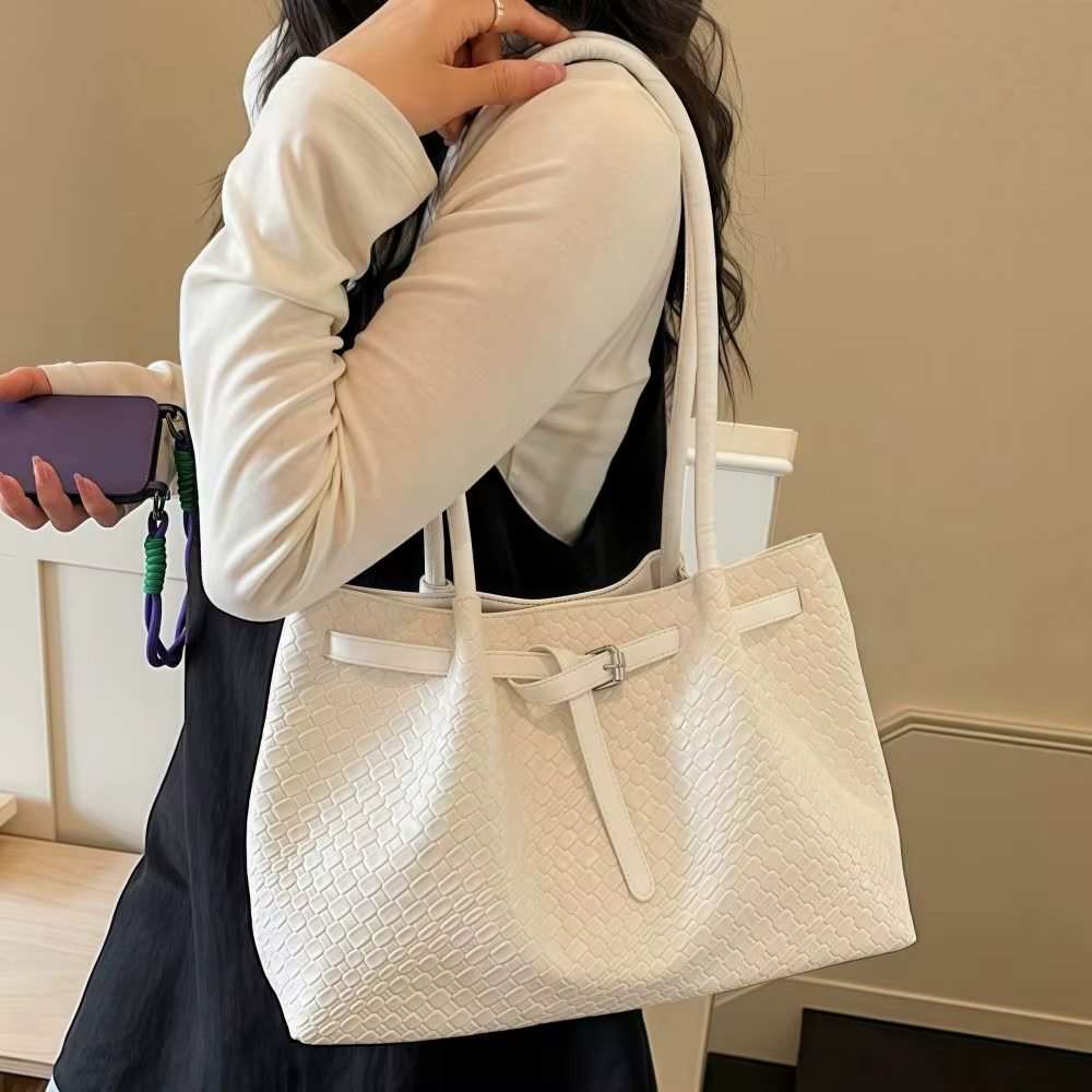 Bolso bandolera retro de piel PU – Gran capacidad para trabajo y viaje - imagen 4