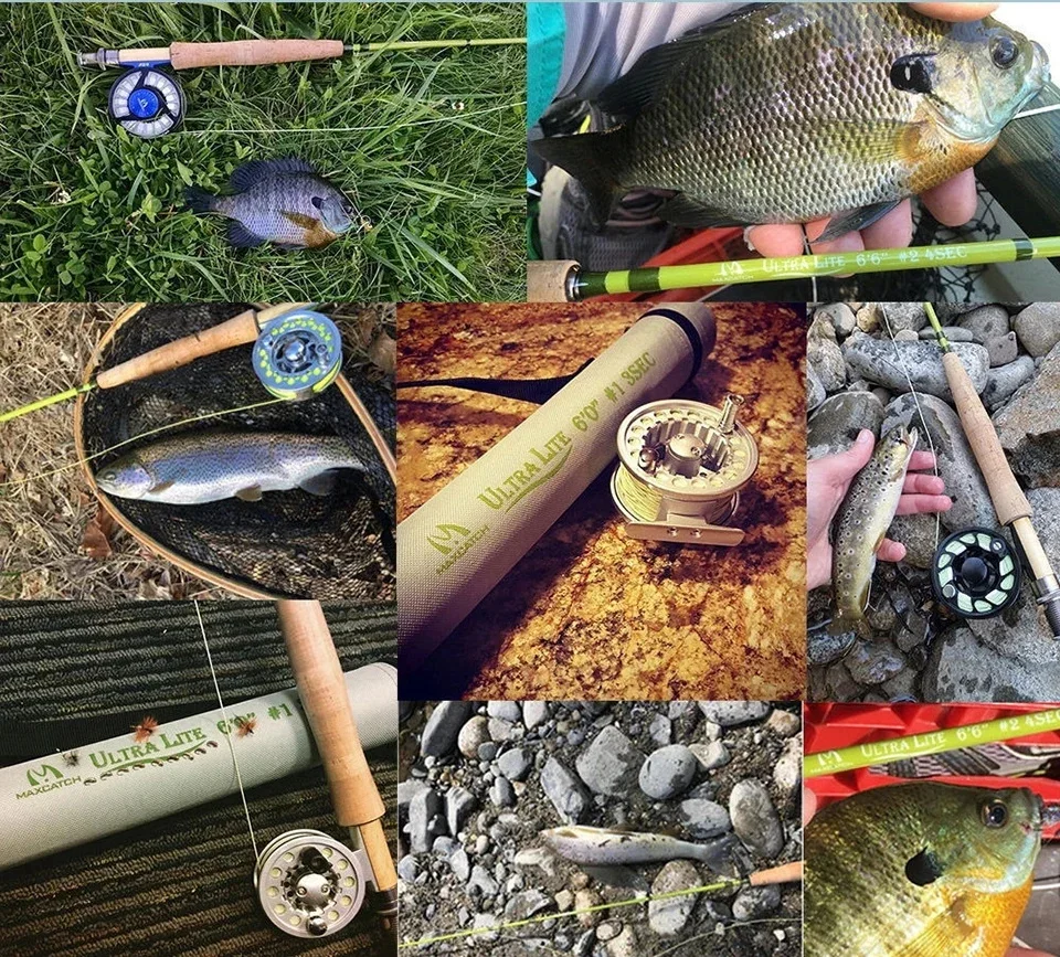 Caña de mosca MAXCATCH para arroyos pequeños – acción media rápida - imagen 5
