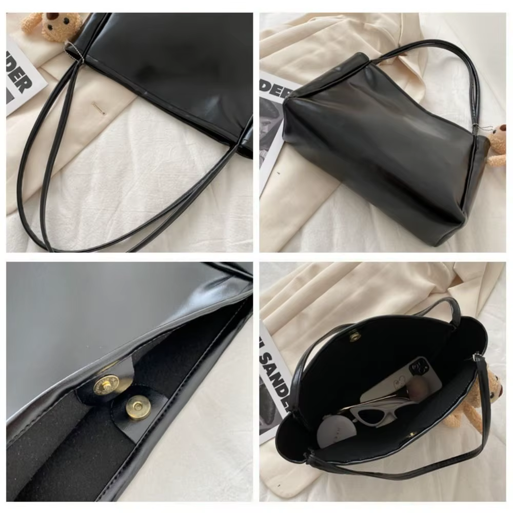 Bolso Tote de PU para Mujer – Bandolera de Gran Capacidad - imagen 5