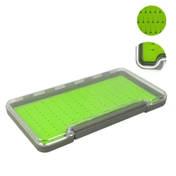 Caja de Moscas Aventik Impermeable – Espuma silicona transparente