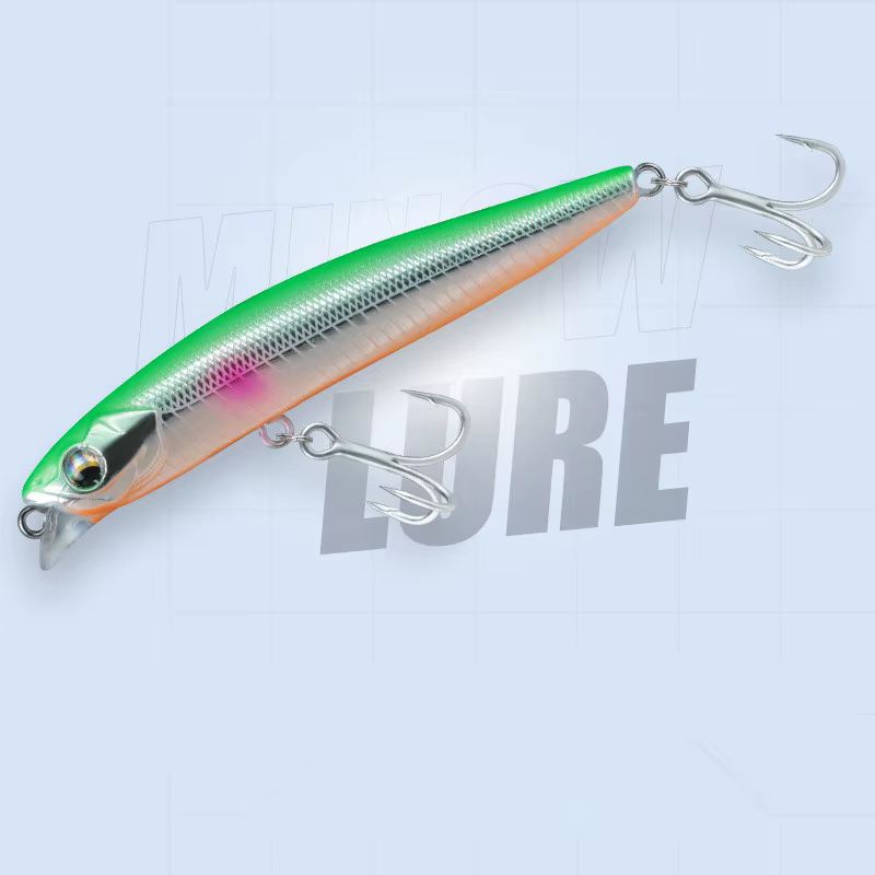Señuelo minnow hundido de largo alcance para pesca
