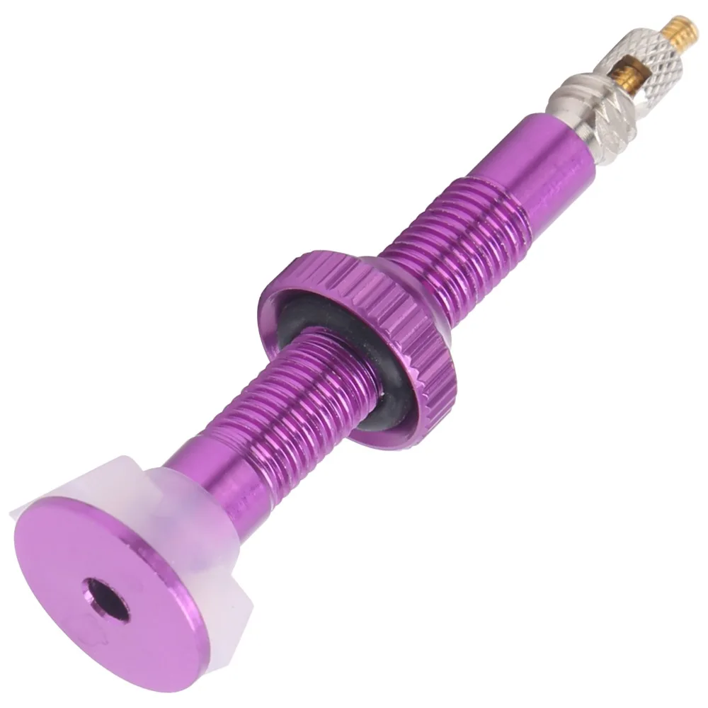 Válvula tubeless en distintos colores