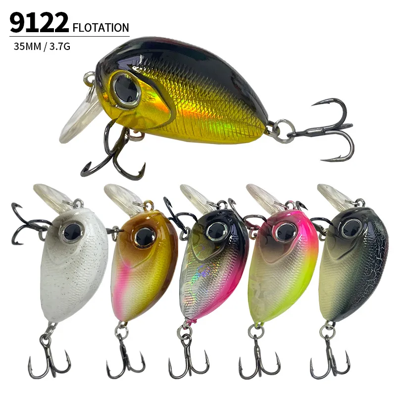 Señuelo Crankbait duro 35mm para pesca deportiva