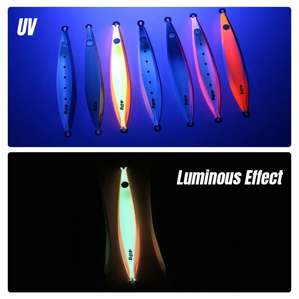 JIGGING PRO Señuelos lentos metal para pesca en agua salada y orilla - imagen 5