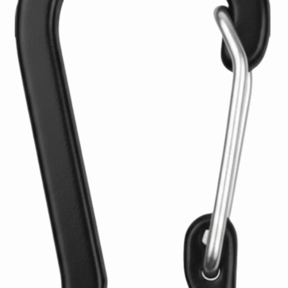 Mosquetón de aluminio con seguro para acampar y pesca - imagen 3