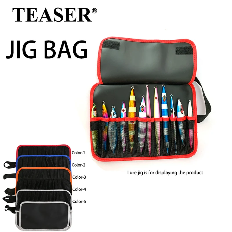 Teaser Jigbag – Bolsa de Pesca con Ruedas, Plegable e Impermeable