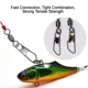 Rodamiento giratorio de pesca con anillo sólido y enclavamiento - imagen 4