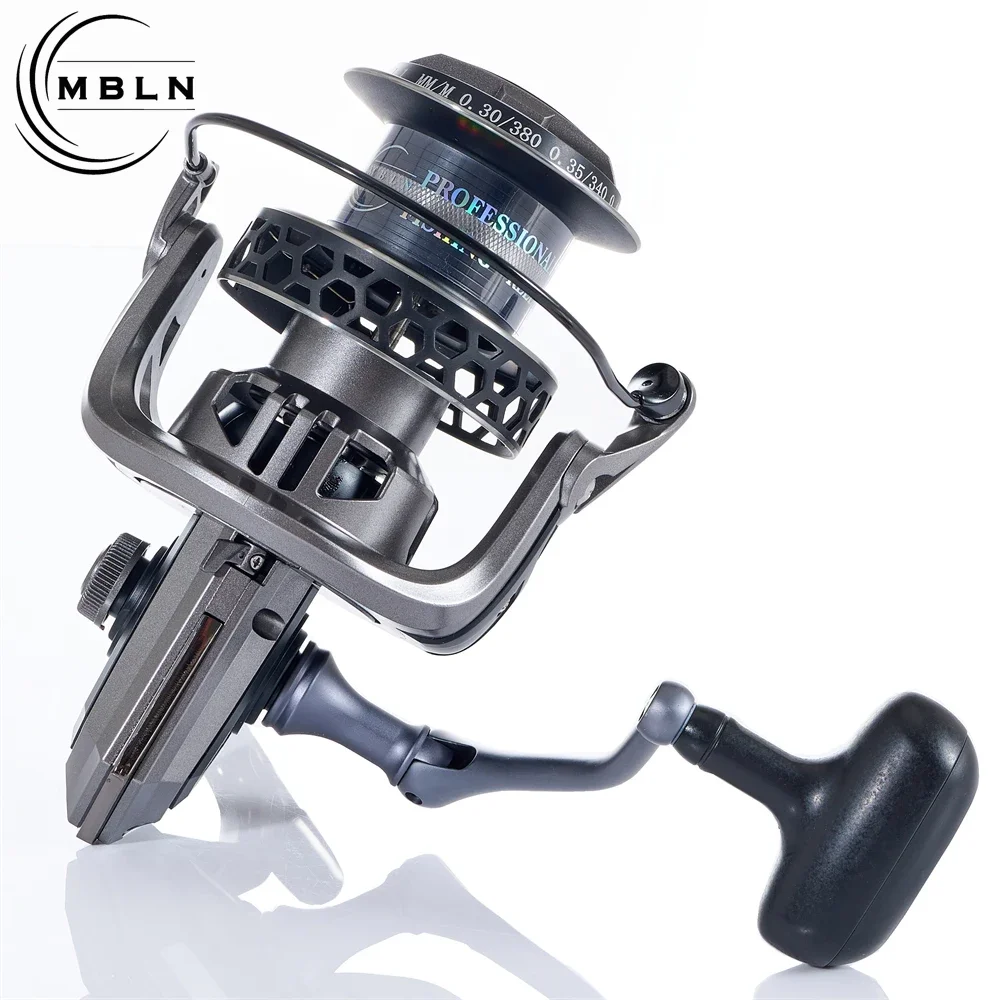 Carrete spinning MBLN 30 kg freinaje pesca marina - imagen 2