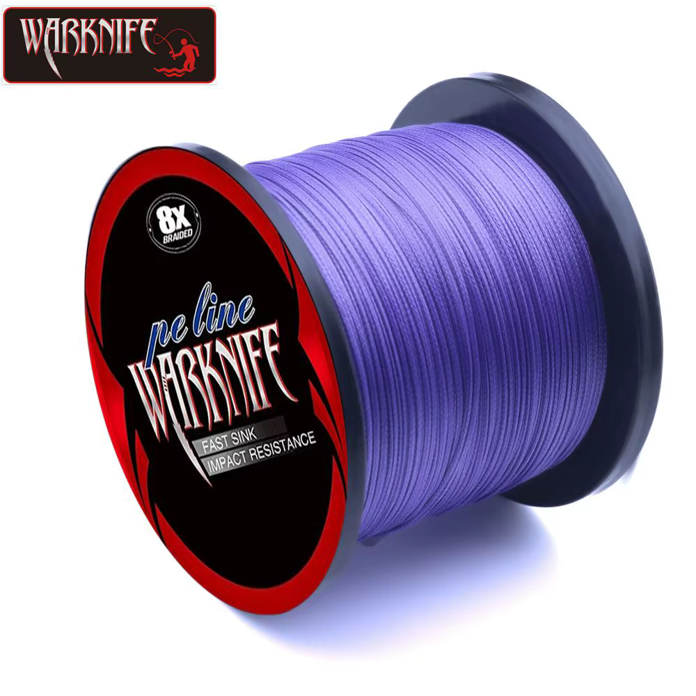 Warknife 8 hebras Sedal trenzado PE japones para carpa de agua dulce - imagen 5