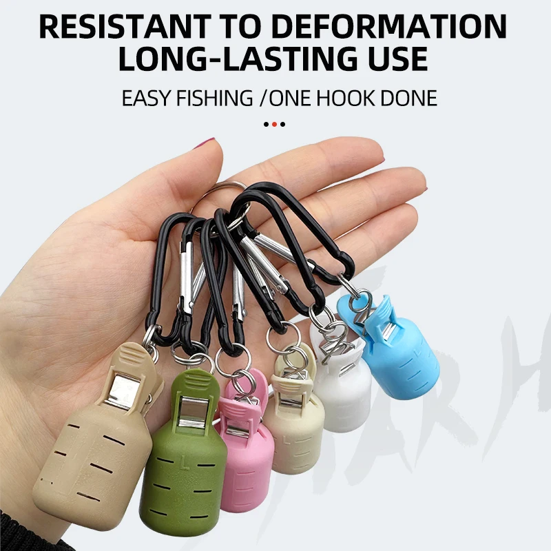 ShareShark protectores de anzuelos para señuelos con mosquetón