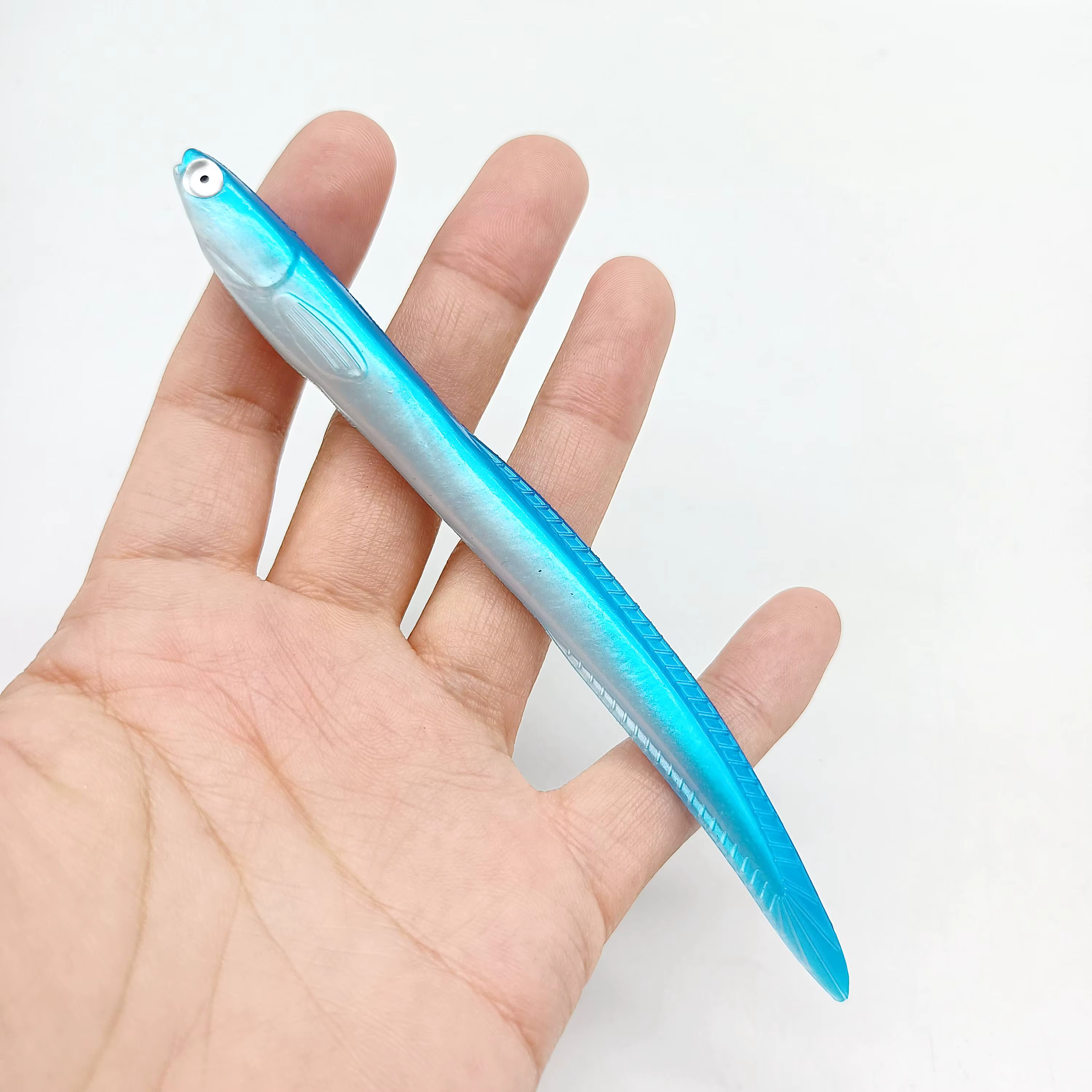 DUODUOYU Señuelo blando Anguila de vinilo 14 cm - Swimbait Jigging - imagen 4