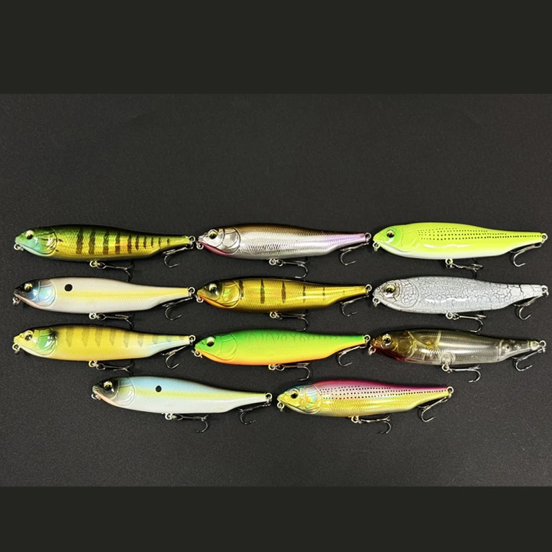 Señuelos lápiz flotantes tipo wobbler para lubina y lucio jerkbait - imagen 3