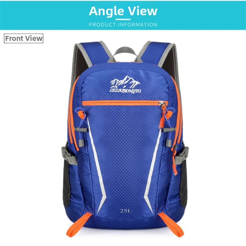 Mochila de senderismo impermeable de gran capacidad para montañismo - imagen 3