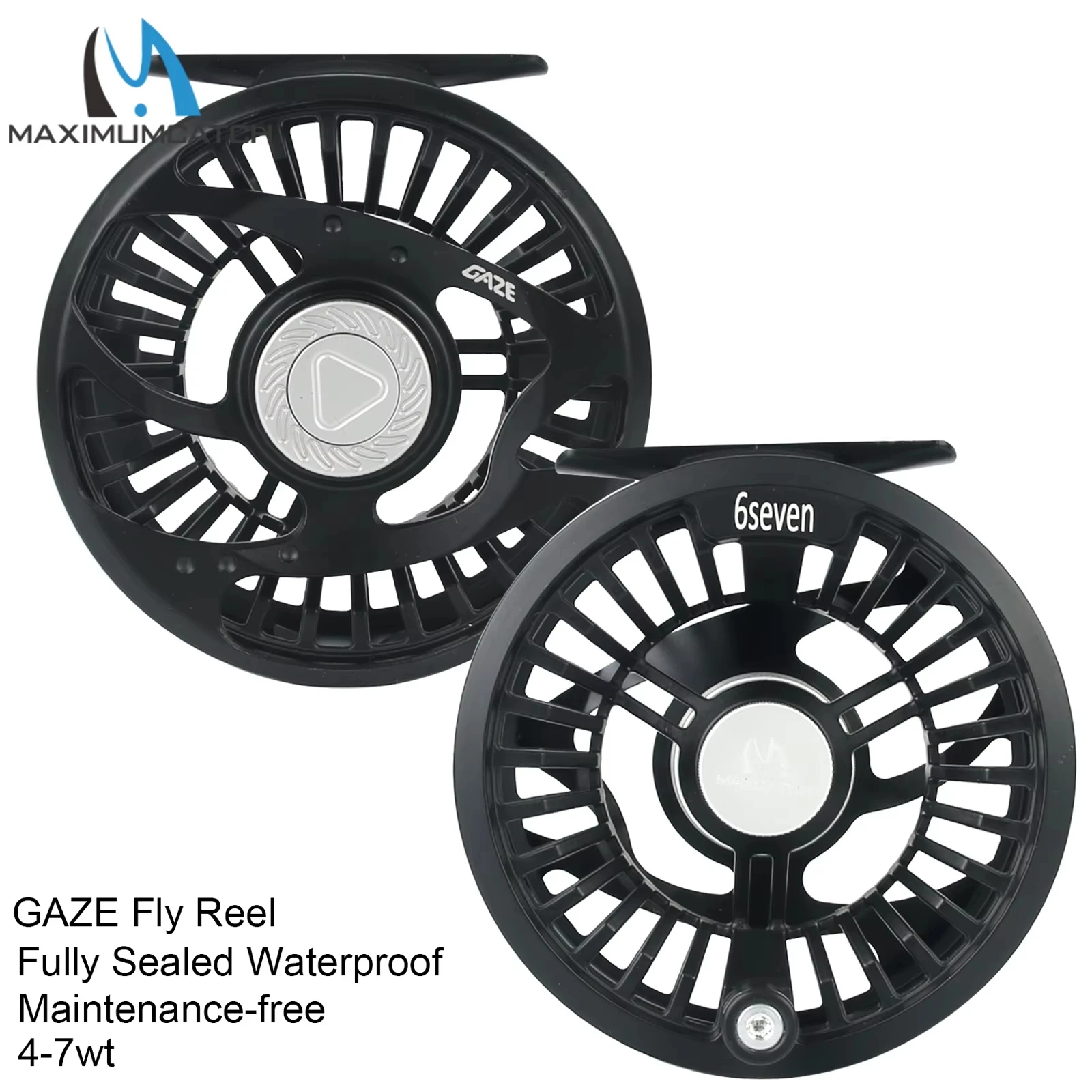 Maximumcatch GAZE carrete mosca estanco aluminio CNC