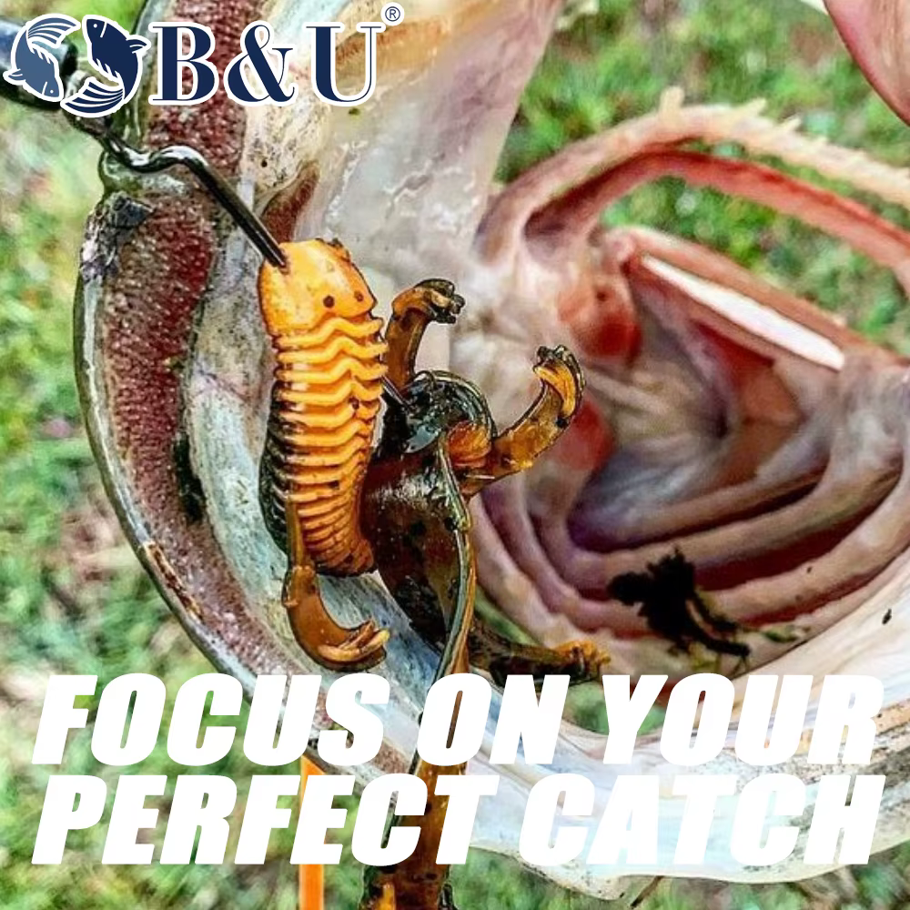 B & U Filet Craw Bait – Señuelo blando para perca - imagen 3