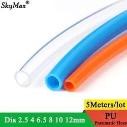 Tubo de PU de alta presión flexible para aire y agua